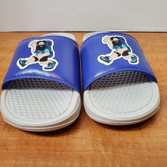 BENASSI JDI PRINT SLIDE \'HIKER CARTOON LIGHT BONE main image 9